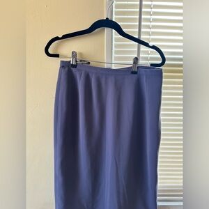 Lilac pencil skirt